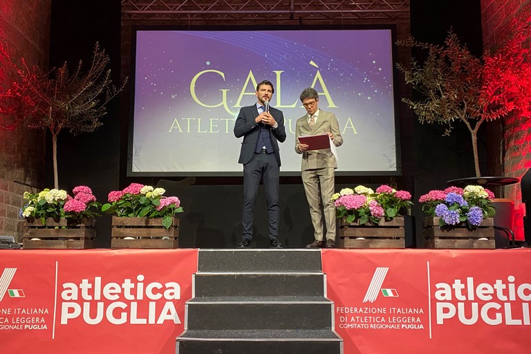 Galà dell'atletica pugliese alle Vecchie Segherie Mastrototaro di Bisceglie
