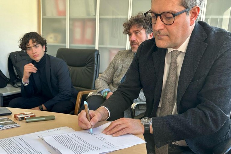 Firma accordo Bisceglie Molfetta per Campionato ciclistico internazionale