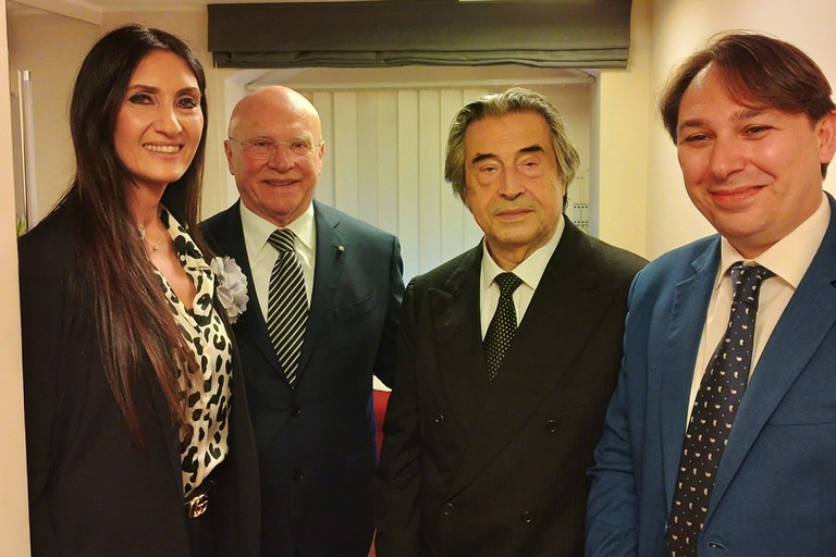 Generale Preziosa, Sara Allegretta, Benedetto Grillo e maestro Muti