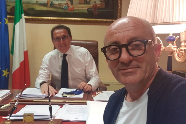 Bartolo Sasso e Francesco Boccia