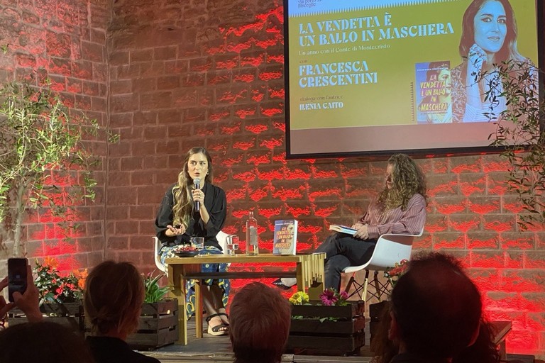Francesca Crescentini alle Vecchie Segherie Mastrototaro. <span>Foto Serena De Musso</span>