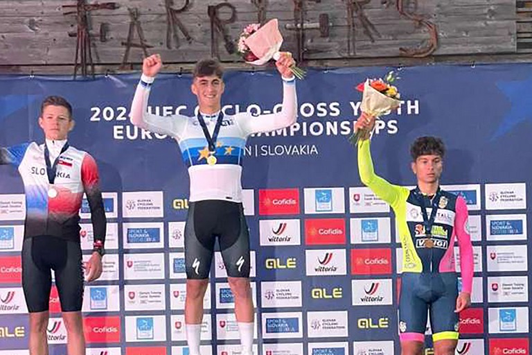 Francesco Dell’Olio conquista il bronzo agli Europei di ciclocross