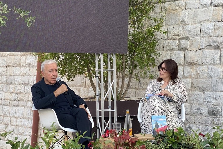 Franco Currò alle Vecchie Segherie Mastrototaro. <span>Foto Serena De Musso</span>