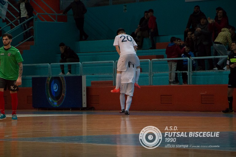 Futsal Bisceglie. <span>Foto Graziana Ciccolella</span>