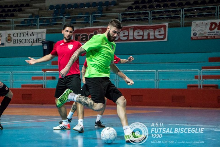 Amichevole Futsal Bisceglie-Diaz. <span>Foto Graziana Ciccolella</span>