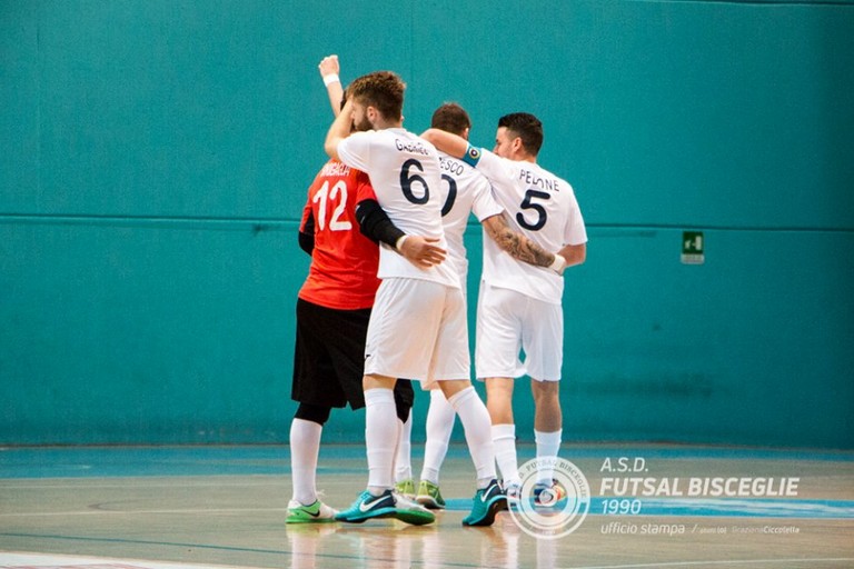 Futsal Bisceglie. <span>Foto Graziana Ciccolella</span>