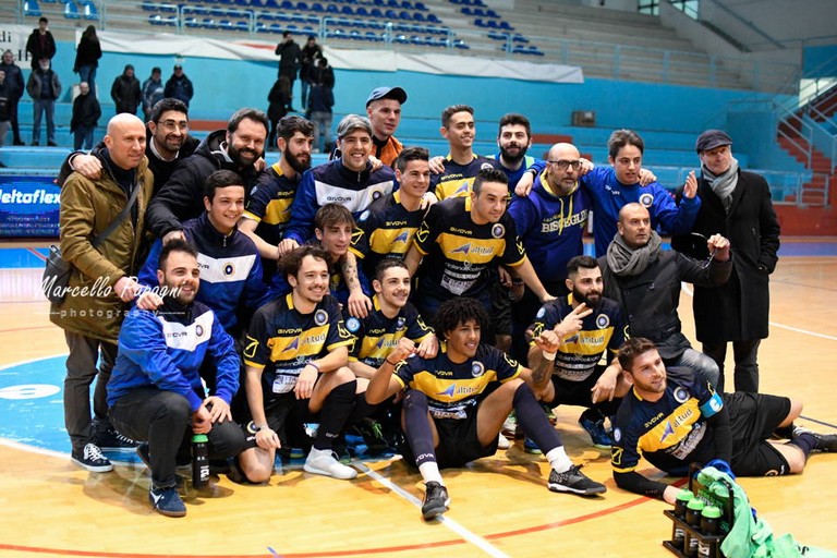 Futsal Bisceglie-Marigliano. <span>Foto Marcello Papagni</span>