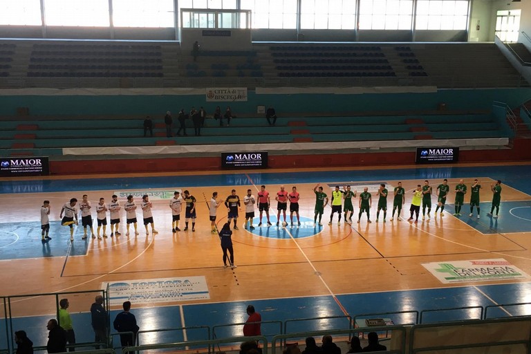 Futsal Bisceglie-Sandro Abate. <span>Foto Luca Ferrante</span>