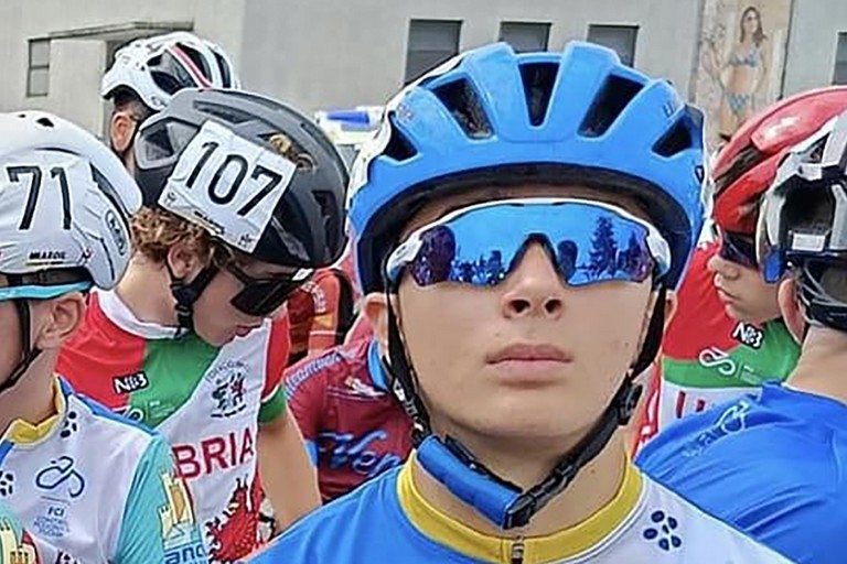 Gabriele La Notte ai Campionati Italiani di ciclismo su strada