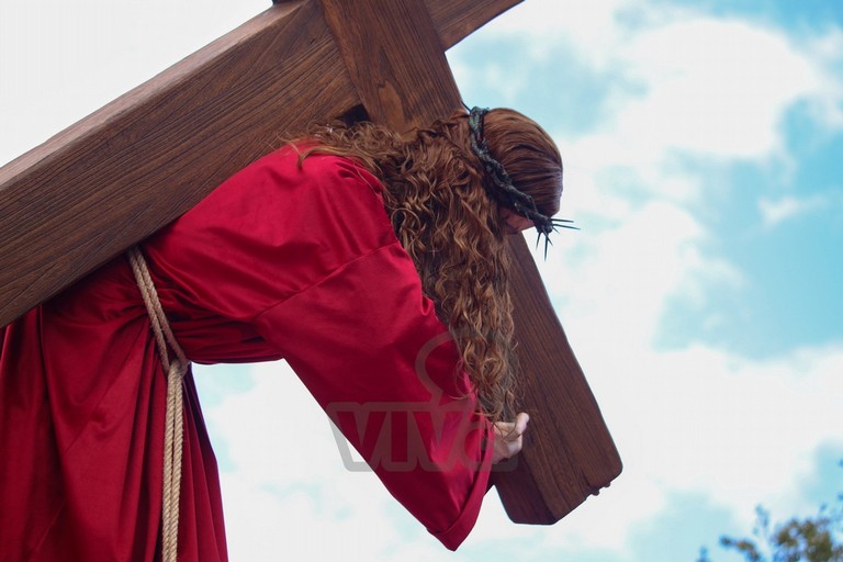 Gesu che porta la Croce. <span>Foto Cristina Pellegrini</span>