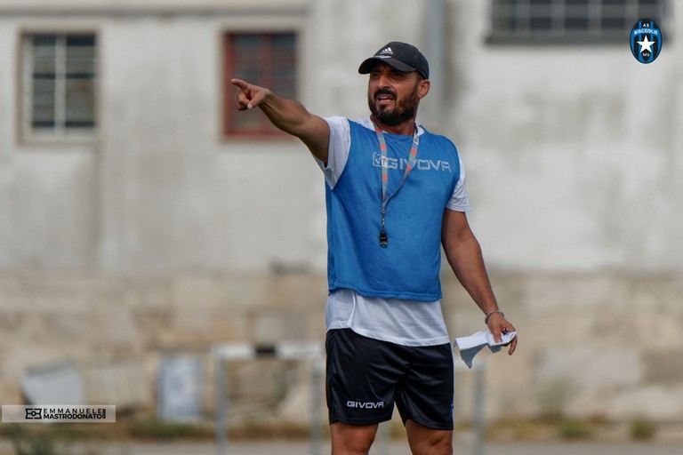 Bisceglie calcio, Giuseppe Scaringella. <span>Foto Emmanuele Mastrodonato </span>