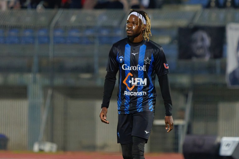 Hamidou Sene, Bisceglie. <span>Foto Emmanuele Mastrodonato</span>