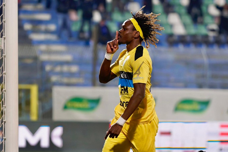 Hamidou Sene, Bisceglie Calcio. <span>Foto Emmanuele Mastrodonato</span>