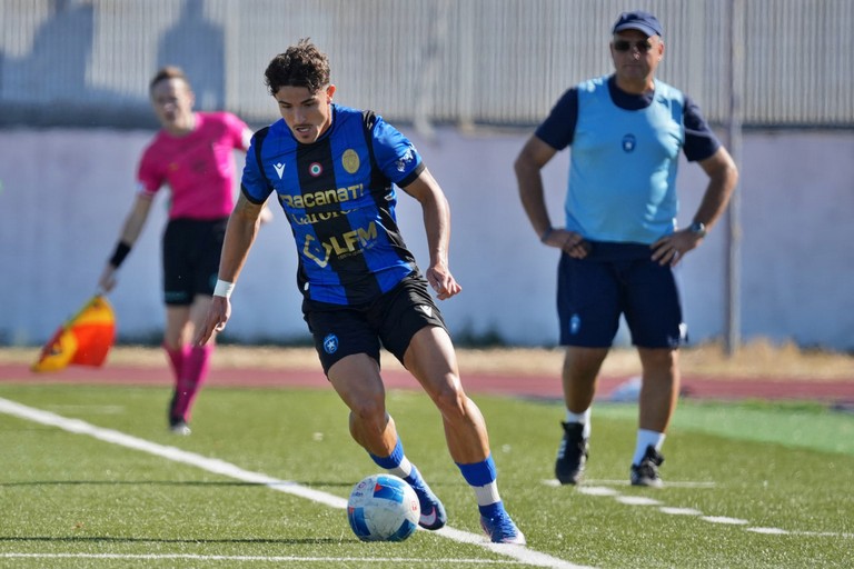 Luis Hernaiz, Bisceglie Calcio. <span>Foto Emmanuele Mastrodonato</span>