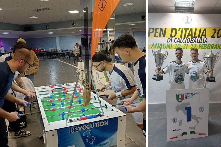 Il biscegliese Giuseppe Sciascia campione italiano nel calcio balilla