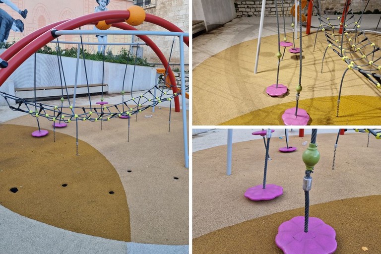 Area giochi della zona del Calvario