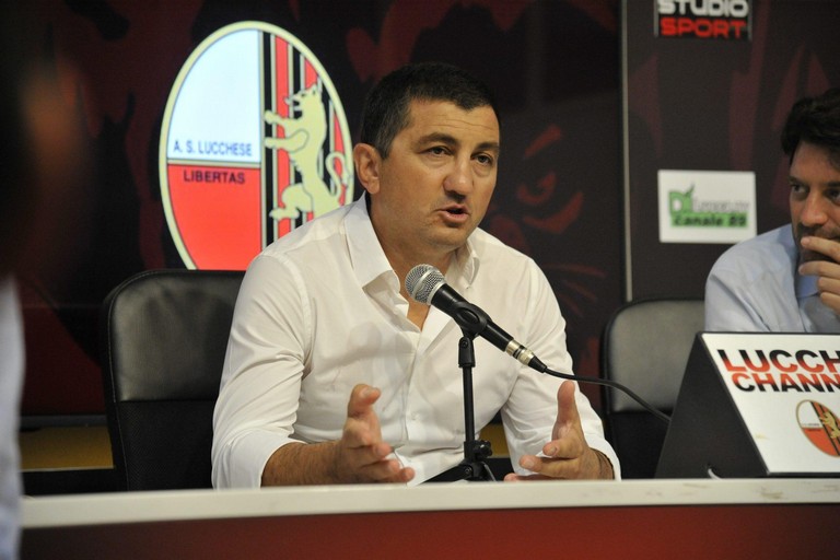 Il direttore sportivo della Lucchese Antonio Obbedio. <span>Foto Sport Avellino</span>