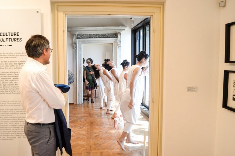 Angelantonio Angarano alla mostra su Pino Pascali a Venezia