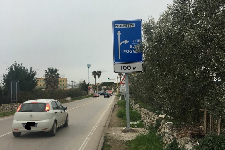 Strada litoranea Molfetta - Bisceglie
