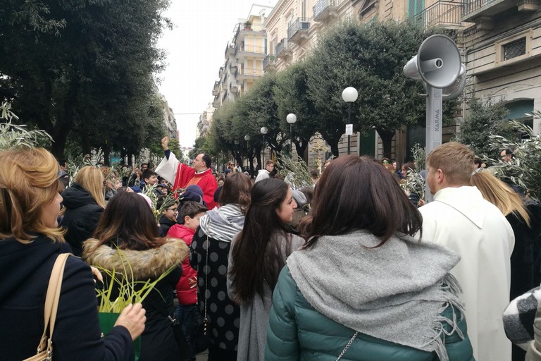 Benedizione delle Palme in piazza San Francesco