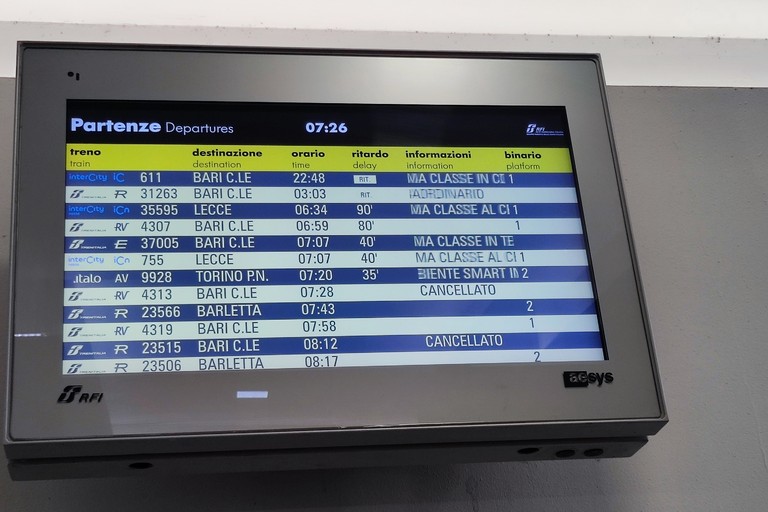 Ritardi treni