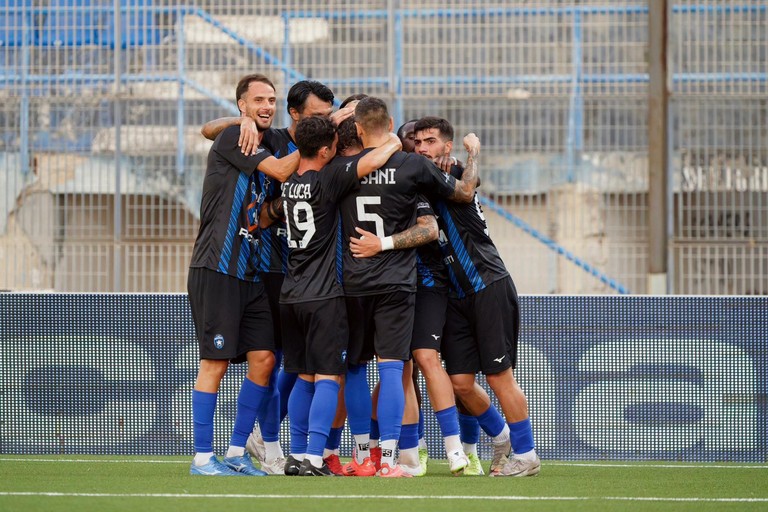 Esultanza Bisceglie Calcio. <span>Foto Emanuele </span>