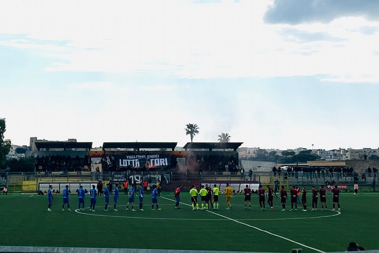 Taurisano-Unione Calcio Bisceglie. <span>Foto Marcello Papagni</span>