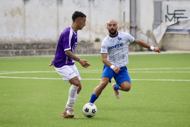 Azione di Unione Calcio - Barletta. <span>Foto Cristina Pellegrini</span>