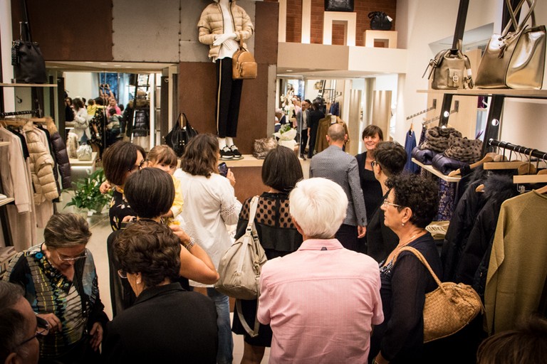 Grand opening del punto vendita abbigliamento e accessori donna La Fiorente. <span>Foto Graziana Ciccolella</span>