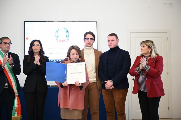 Onorificenza al Merito della Repubblica in memoria di Andrea Sinigaglia