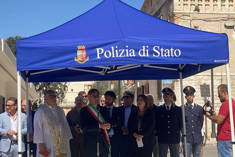 Inaugurato il nuovo posto di Polizia in Largo Castello