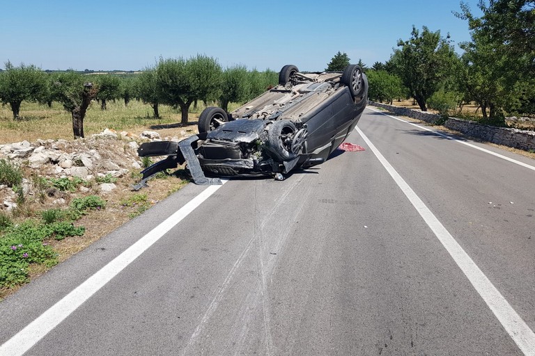 33enne biscegliese ferito in un incidente sul territorio di Andria