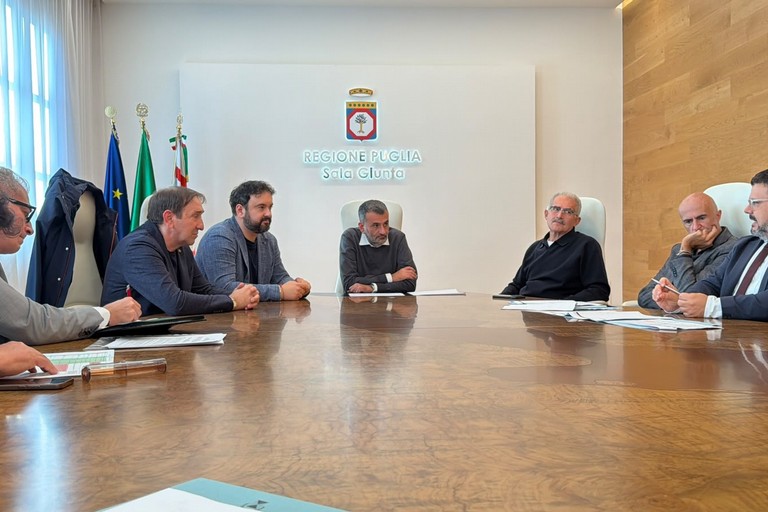 Incontro in Regione Puglia su erosione costiera