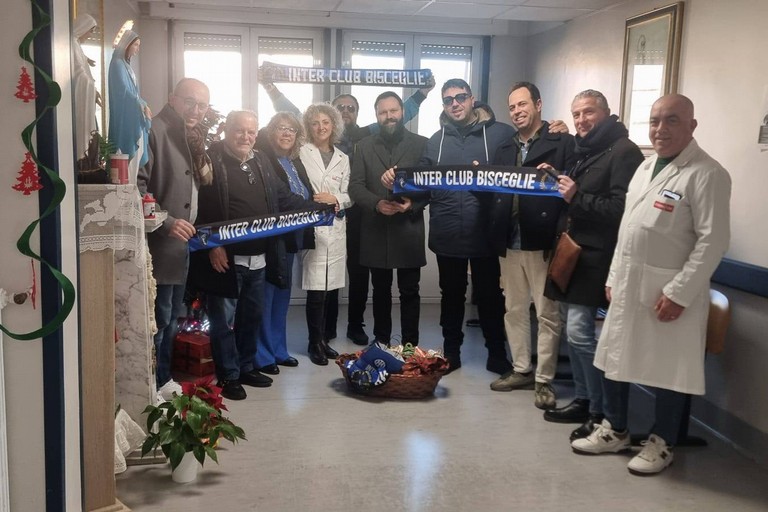 Inter Club Bisceglie, un momento di condivisione con gli anziani