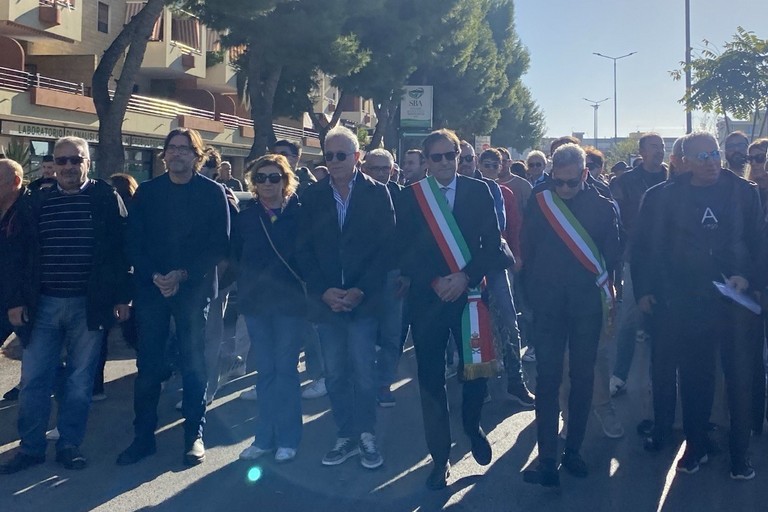 Istituzioni - manifestazione agricoltori. <span>Foto Serena De Musso</span>