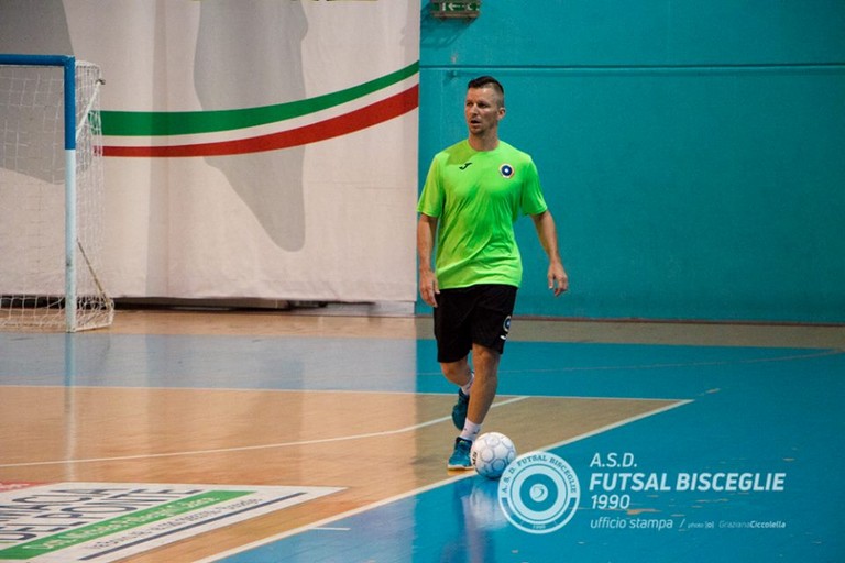 Jeffe del Futsal Bisceglie. <span>Foto Graziana Ciccolella</span>