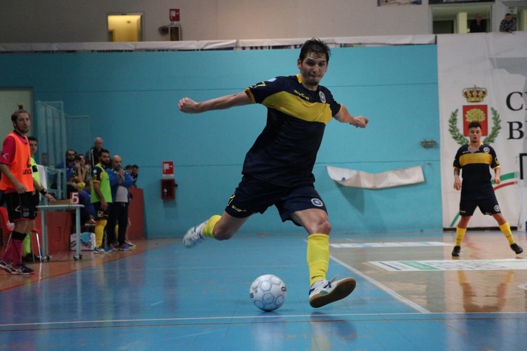 Lucas Juninho del Futsal Bisceglie. <span>Foto Giovanni Recchia</span>