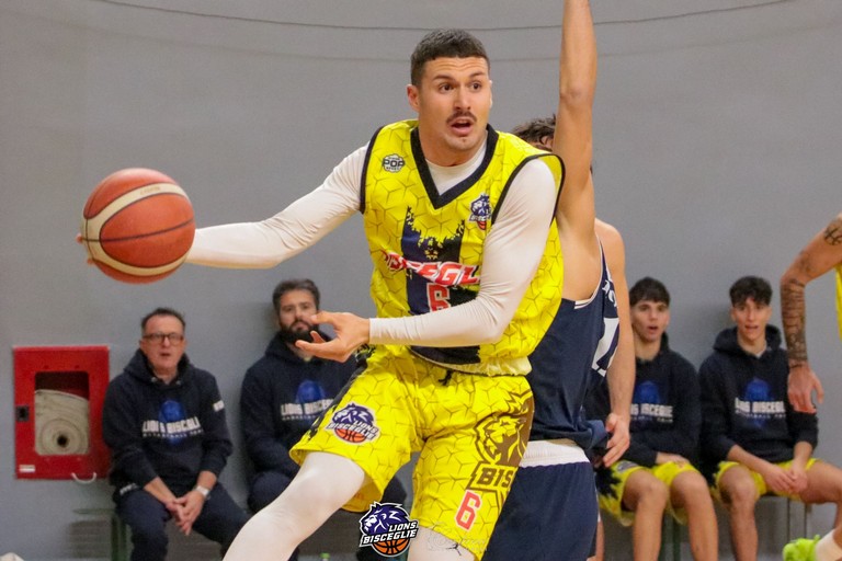 Leonardo Di Dio, Lions Basket Bisceglie. <span>Foto Cristina Pellegrini</span>
