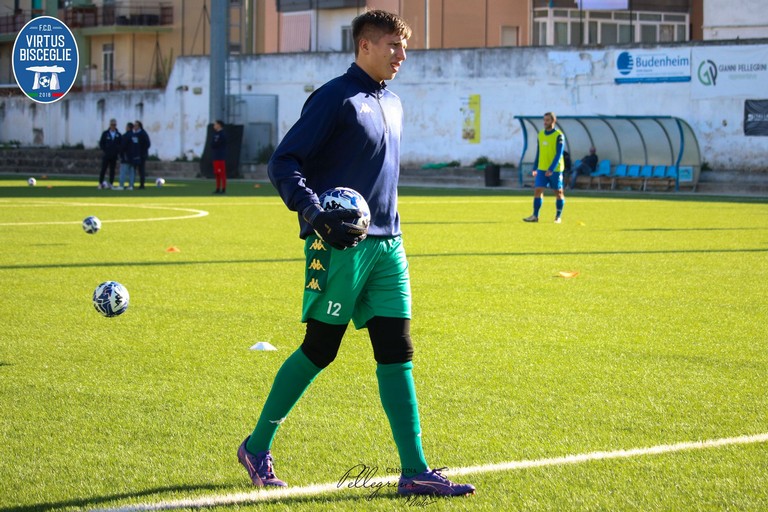 Leonardo Quagliarella, Virtus Bisceglie. <span>Foto Cristina Pellegrini</span>