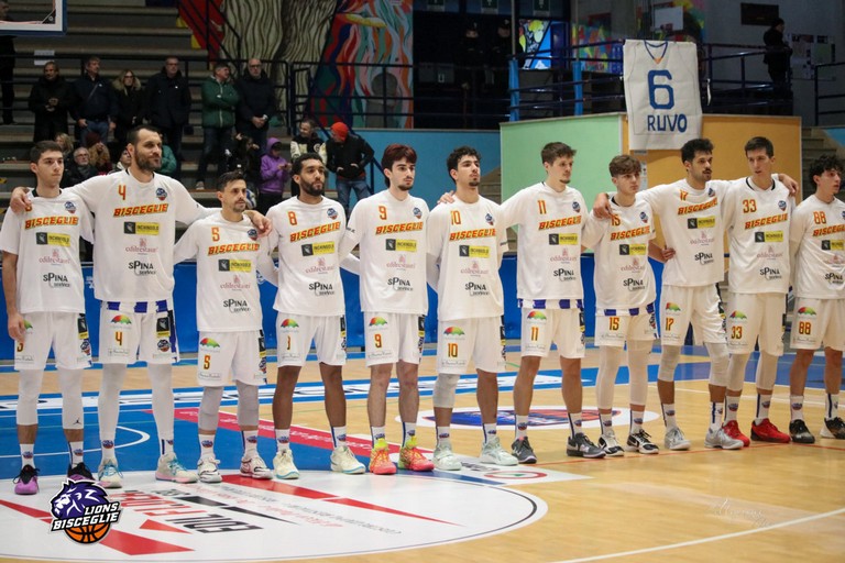 Lions basket Bisceglie. <span>Foto Cristina Pellegrini</span>