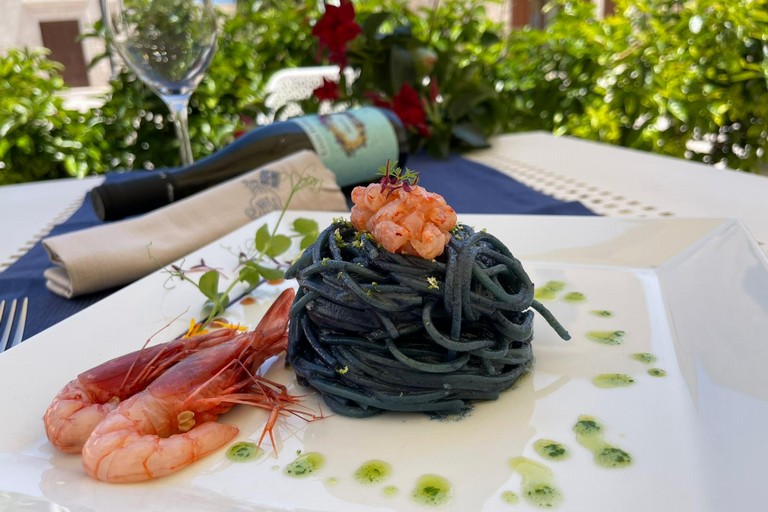 Lo spaghettone blu Bue Marino