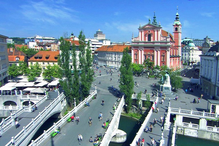 Il triplice ponte di Lubiana