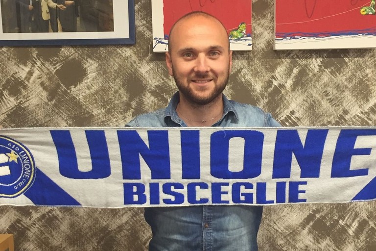 Luca Rumma tecnico dell'Unione Calcio Bisceglie. <span>Foto Unione Calcio Bisceglie</span>