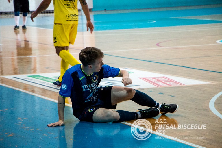 Lucas Baroni del Futsal Bisceglie. <span>Foto Graziana Ciccolella</span>