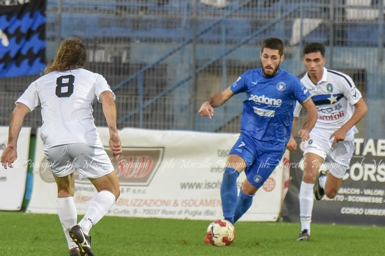 Luigi Zinetti in azione. <span>Foto Marcello Papagni</span>