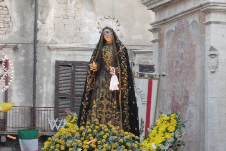 Statua della Madonna Addolorata