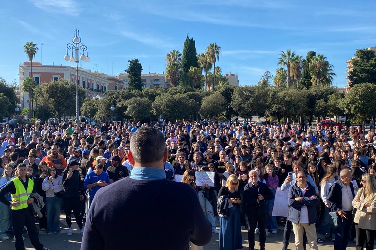 Manifestazione Agricoltori Bisceglie. <span>Foto Serena De Musso</span>