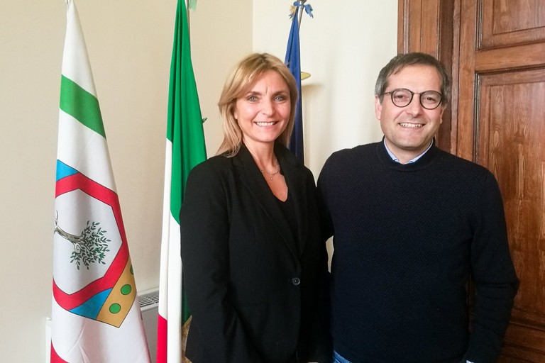 Maria Lorusso con Angelantonio Angarano