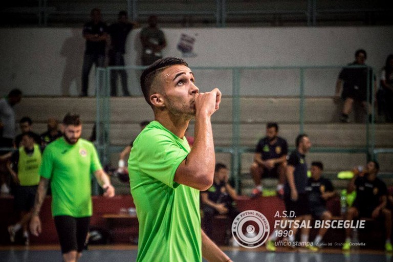 Matheus Dener del Futsal Bisceglie. <span>Foto Graziana Ciccolella</span>