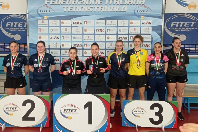 Podio campionati italiani under 17